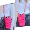 Water Bottle Carrier Bag - Quilted Crossbody Water Bottle Holder with Strap, Stylish Puffer Tote Bag for Water Bottle, Water Bottle Sling Bag for Outdoor Travel - Image 6
