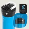 Contigo Ashland Chill Stainless Steel Water Bottle, 24oz, Leakproof Lid & Straw, Keep Drinks Cold for 24hrs & Hot for 6hrs, Ideal for Travel, Work, School - Image 2