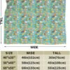 (Chihuahua Dog Pineapple) Print Fall Throw Blanket Personalized Soft Flannel Blanket for Bed Couch Sofa, Blanket for Lightweight Fuzzy Cozy Blankets for Travel Office Home 50"X40" - Image 4