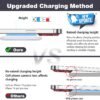 Charging Station for Apple Multiple Devices - 3 in 1 Foldable Magnetic Wireless Charger Dock - Travel Charging Pad for iPhone 16 15 14 13 12 Pro Max Plus Watch & Airpods - Image 4