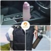 Collapsible Water Bottles, Foldable Silicone Travel Water Bottle with Straw Strap, Leak Proof, No BPA, Ideal for Traveling, Hiking, Outdoors, 20Oz (Ocean Breeze) - Image 4
