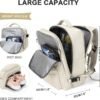 WONHOX Large Travel Backpack Carry on Flight Approved Laptop Work Business Backpack for Women Men Mochila de Viaje - Image 3