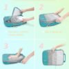 BAGSMART 6 Set/4 Set/2 Set Compression Packing Cubes for Travel, Lightweight Vacation Travel Essentials, Travel Accessories for Suitcase Organizer Bags Set, Durable Luggage Organizer Travel Bags - Image 6