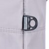 Unisex Large Travel Shoulder Weekender Overnight Bag Handbag Gym Tote Bag with Trolley Sleeve (Silver Grey) - Image 7