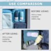 8 Pack Silicone Bottle Covers for Travel, Cruise Must Haves, Travel Essentials for Women Men, Travel Size Toiletries, Cruise Ship Essentials, Travel Accessories Luggage, Elastic Sleeves Leak Proofing - Image 6