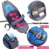 Peicees Chest Crossbody Sling Backpack Bag Travel Bike Gym Daypack for Women Men - Image 3