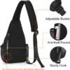 MOSISO Mini Sling Backpack,Small Hiking Daypack Travel Outdoor Casual Sports Bag - Image 6
