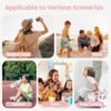 Labeol Toilet Seat Covers Disposable, 20 Pcs Extra Large Disposable Toilet Seat Cover, Toilet Seat Covers for Kids＆Adults, Travel Essentials for Kids Potty Training, Public Restroom, Plane, Travel - Image 7