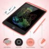 TECJOE 2 Pack LCD Writing Tablet with Fridge Magnets, Writing Board Doodle Board for Kids Drawing/Travel/Kitchen Memo, Back to School/Birthday Gift Toys for Boys Girls, 8.5 Inch (Blue+Pink) - Image 5