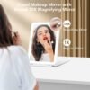 Rechargeable Makeup Mirror for Travel, Vanity Mirror with 80LEDs, 3 Color Light, 2000mAh Battery, Portable Ultra Slim Lighted Mirror, Travel Essential - Image 4