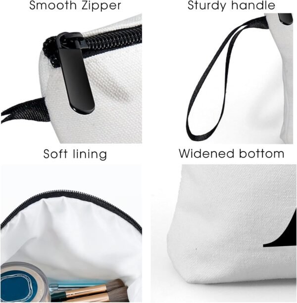 Travel Gifts, Gifts for International Travelers,Makeup Bag Travel, Travel Cosmetic Bag, Travel Makeup Organizer, Women Gifts for Birthday,Unique Gifts for Female, Friend,Daughter,Mom,Sister - Image 3