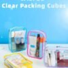 5 Packing Cubes Airplane Quart Size Travel Bag for Toiletries 1 Qt Clear Toiletry Bags for Traveling Tsa Approved Liquid Pouch Carry On 3-1-1 Flight Essentials Women Men International Must Haves - Image 6