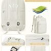 VGCUB Large Travel Carry on Backpack,Waterproof Laptop Backpack for Women Men,Personal Item Size Travel Bag Work Backpack for Travel,Mochila de Viaje,Beige - Image 3