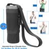 Desing Wish 24oz - 40oz Water Bottle Carrier with Adjustable Shoulder Strap, Crossbody Water Bottle Strap Universal Foldable Water Bottle Sling - Image 5