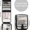 Travel Toiletry Bag Hanging Makeup Bag Organizer TSA Approved Translucent Detachable Cosmetic Case for Men Women travel essentials 3-1-1 Waterproof Travel Bag for Toiletries - Image 2