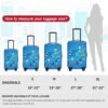 URBEST Luggage Cover Protector Suitcase Anti Scratch Dirt Covers, Fits 18"-22" Luggage City Travel - Image 6