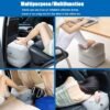 2 Pack Inflatable Foot Rest for Air Travel,Airplane Travel Foot Rest Adjustable Height,Car/Airplane,Footrest Pillow with Pump for Office,Airplane,Train,Cars,Home - Image 6