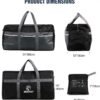 REDCAMP Foldable Travel Bag, Large Sports Bag, 75L/96L/100L, Lightweight Waterproof Tote Bag - Image 4