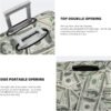Money Luggage Suitcase Covers Elastic Washable 100 Dollar Bill Cash Present Luggage Protector Travel Suitcase Protective Cover For Kid And Adult, S (Fit 18-21 Inch Luggage) - Image 5