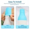 10 Pack Travel Essentials Silicone Bottle Covers, Cruise Ship Essentials, Travel Accessories Luggage for Women Men, Elastic Sleeves for Leak Proofing, Fit Most Travel Size Bottles Toiletries - Image 7
