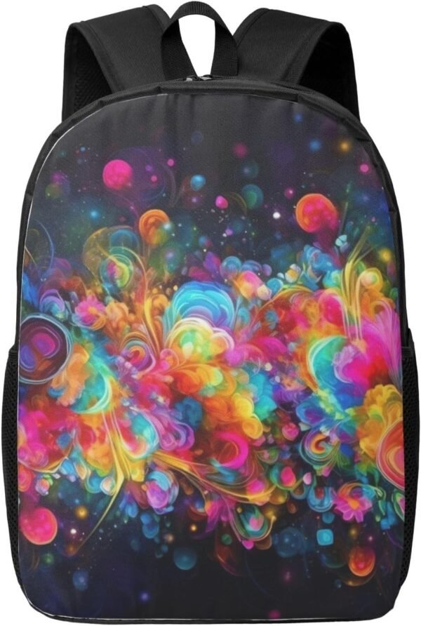 Bright Beautiful Colorful Art Laptop Backpack for Women Large Computer Bag for Men Computer Backpack 17 Inch Fashion Travel Daypack