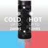 Elemental Iconic Kids Water Bottle with Straw Lid & Stress Relief Pop It Handle, Leak-Proof When Closed, Triple Insulated Kids Stainless Steel Water Bottle For Girls and Boys, 14oz - Black Camo - Image 4