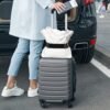 2-in-1 Travel Belt Luggage Straps Over Handle for Carry On Bag,ZZM Elastic Add a Bag Bungees Luggage Belt Suitcases Adjustable with Alloy Buckle, Hands-Free for Airport,Trip (Black) - Image 6