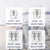 ZonLi Cooling Blankets for Hot Sleepers,All-Season Lightweight Blanket for Night Sweats,Cool Blanket Absorbs Body Heat to Keep Cool，Q-Max 0.45 Summer Blanket for Bed Sofa Couch,Beachside Village - Image 7