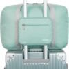 For Spirit Airlines Personal Item Bag 18x14x8 Foldable Travel Duffel Bag Tote Carry on Luggage for Women and Men (Mint Green) - Image 6