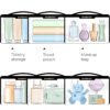 BAGSMART TSA Approved Toiletry Bag, Clear Travel Toiletry Bag, Makeup Cosmetic Pouch Bag for Women Men Carry on Airport Airline Quart Size Compliant Bag Organizer for Travel Essentials-1PCS Silver - Image 6