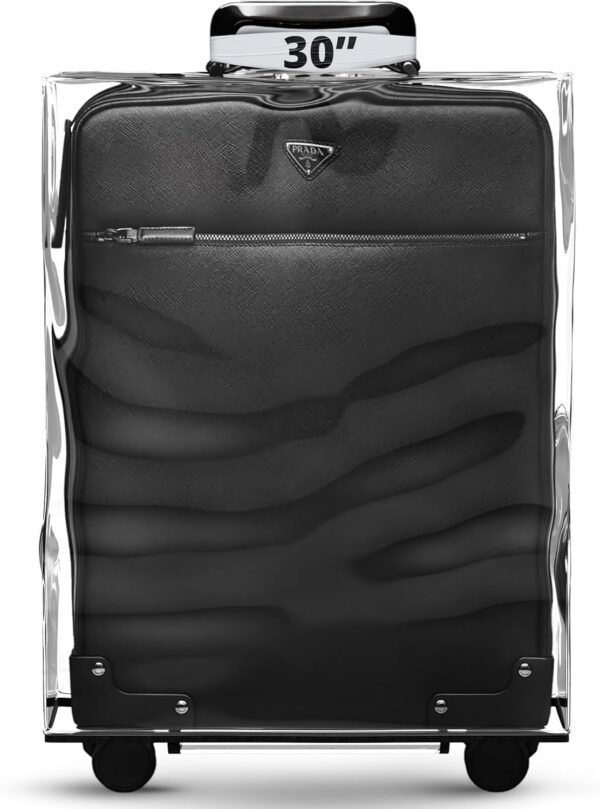 Guardify® Luggage Covers for Suitcase Tsa Approved, 30" Clear Luggage Protector Suitcase Cover|Sturdy Transparent & PVC Waterproof Travel Luggage Sleeve|Carry On Luggage Plastic Cover in 1 Perfect Fit