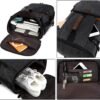 G-FAVOR 40L Travel Backpack, Vintage Canvas Rucksack Convertible Duffel Bag Carry On Backpack Fit for 17.3 Inch Laptop Bag - Image 7