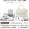 LOVEVOOK Travel Duffle Bag,Weekender Bags for Women with Shoe Compartment，Carry on Overnight Bag with Toiletry Bag,Gym Duffel Bag with Wet Pocket, Hospital Bags for Labor and Delivery - Image 7