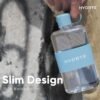 Tritan Plastic Slim Water Bottle, 18oz, Ocean Blue, BPA Free, Leak Proof, for Fitness, Travel, Workouts - Image 2