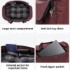 ECOHUB For Spirit Airlines Personal Item Bag 18x14x8 Travel Essentials Travel Duffel Bag Carry on Luggage Gym bag Weekender Overnight Bags Hospital Bags for Women and Men - Image 7