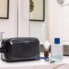 BAGSMART Toiletry Bag for Men, Large Travel Toiletry Organizer, Dopp Kit Water-resistant Shaving Bag for Toiletries Accessories - Black - Image 5