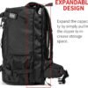 Travel Backpack Carry On Backpack Durable Convertible Duffle Bag Fit for 15.6 Inch Laptop for Men and Women hiking airplane shoes bag extendable three way uses multiple - Image 3