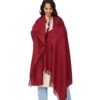 likemary Pashmina Shawls and Wraps for Women - Travel Blanket Scarf - Warm & Large Wool Wrap - Handmade Gift - Red Shawl - Image 2