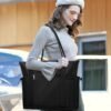 LEDAOU Carry On Tote Bags for Women, Travel Weekender Bag, Overnight Bag Personal Item Airplane, Sports Gym Work Bag - Image 3