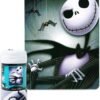Nightmare Before Christmas Sleepover Set for Girls - Bundle with 45 x 60 Inch Jack Skellington Fleece Blanket, Travel Bag, Stickers, More | Nightmare Before Christmas Bedroom Decor for Kids, Toddlers - Image 3