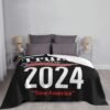 Trump 2024 Save America Fleece Blanket Super Soft Blanket for Chair Sofa Couch Camping Travel 40"X30" Blanket - Image 4