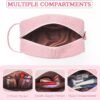Etercycle Large Travel Makeup Bag, Travel Essential Organizer Cosmetic Bag Personalized Initial Toiletry Pouch Waterproof Preppy Makeup Bag S - Image 3