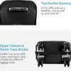 KENOBEE Travel Luggage Cover Suitcase Protector, Washable Dust Proof Anti-Scratch Elastic Thickened Spandex Protective Baggage Case With Concealed Zipper Fits 22-24 inch Luggage - Image 7