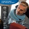 2024 New Memory Foam Travel Pillow for Airplanes,Neck Pillow for Traveling,Neck Plus Travel Pillow,Wander Neck Plus Travel Neck Pillow - Image 5