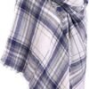 Plaid Scarf Soft Warm Tartan Shawl Cape Blanket Scarves Fashion Wrap - Image 6