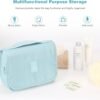 Mossio Hanging Toiletry Bag - Large Cosmetic Makeup Travel Organizer for Men & Women with Sturdy Hook - Image 4