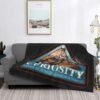 Mars 2020-Perseverance Rover Landing Fleece Blanket Super Soft Blanket for Chair Sofa Couch Camping Travel 60"X50" Flannel Throw Blanket - Image 7