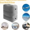 2PCS Inflatable Foot Rest Pillow for Travel, Kids Airplane Bed, Adjustable 3 Layers Height Travel Pillow for Airplane, Office, Home, Trains, Cars - Image 7