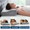 Orthopedic Pillow for Neck Pain Relief,Ergonomic Neck Pillow for Sleeping,Cervical Memory Foam Pillow,Pillow Side Sleeper Neck and Shoulder Pain - Image 5