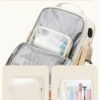 ZOMFELT Travel Backpack for Women, Flight Approved Carry on Backpack with Shoes Compartment & Wet Pocket, Water Resistant 17inch Laptop Bag with USB Charging Port for College Weekender Hiking Trip - Image 4